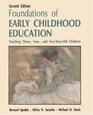 Foundations of Early Childhood Education Teaching Three Four and FiveYearOld Children