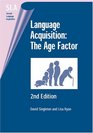 Language Acquisition The Age Factor