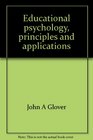 Educational psychology principles and applications