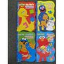 Sesame Street 4 First Board Books Colors Shapes Animals Food
