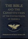 The Bible and the Constitution of the United States of America