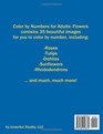Color by Numbers for Adults: Flowers
