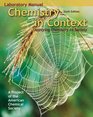 Laboratory Manual to accompany Chemistry in Context Applying Chemistry to Society