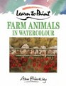 Learn to Paint Farm Animals in Watercolour