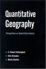 Quantitative Geography  Perspectives on Spatial Data Analysis