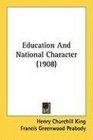 Education And National Character