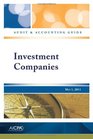 Investment Companies  AICPA Audit and Accounting Guide