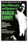More Philosophy and Opinions of Marcus Garvey Previously Published Papers