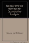 Nonparametric Methods for Quantitative Analysis