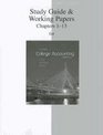 Study Guide  Working Papers  to accompany College Accounting