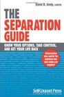 The Separation Guide Know Your Options Take Control and Get Your Life Back