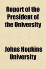 Report of the President of the University