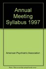 APA Annual Meeting Syllabus 1997