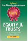 Equity  Trusts Law Questions  Answers