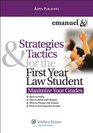 Strategies Tactics First Year Law Student