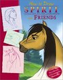 How to Draw Spirit Stallion of the Cimarron and Friends