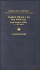 Standards of Living in the Later Middle Ages  Social Change in England c 12001520