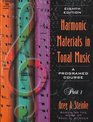 Harmonic Materials in Tonal Music a Programmed Course Part 1