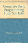 Complete Basic Programming High Sch Edit