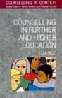 Counselling in Further and Higher Education