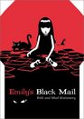 Emily's Black Mail Fold and Mail Stationery