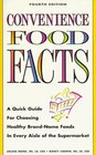 Convenience Food Facts Help for Planning Quick Healthy and Convenient Meals