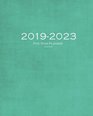 20192023 Turquoise Five Year Planner 60 Months Planner and CalendarMonthly Calendar Planner Agenda Planner and Schedule Organizer Journal Planner  years