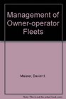 Management of owneroperator fleets
