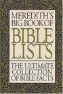Meredith's Big Book of Bible Lists  The Ultimate Collection of Bible Facts