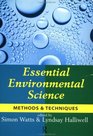 Essential Environmental Science Methods and Techniques