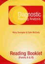 Diagnostic Reading Analysis Reading Booklet