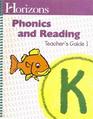 Horizons Phonics and Reading K Teacher's Guide #1