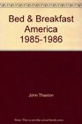 Bed  Breakfast America 19851986