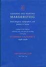 Giovanni and Martino Mardersteig Book Designers Typographers and Printers in Verona Catalogue of the exhibition celebrating sixty years since the founding of the press Stamperia Valdonega 1948  2008