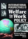 International Perspectives on Welfare to Work Policy