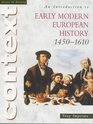 An Introduction to Early Modern European History 14501610