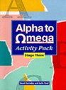 Alpha to Omega Stage Three Activity Pack A to Z of Teaching Reading Writing and Spelling
