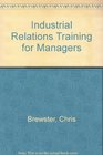 Industrial Relations Training for Managers