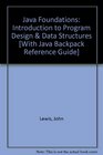 AddisonWesley's Java Backpack Reference Guide with Java Foundations Introduction to Program Design and Data Structures