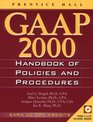Gaap Handbook of Policies and Procedures 2000