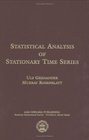 Statistical Analysis of Stationary Time Series
