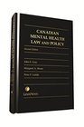 Canadian Mental Health Law and Policy
