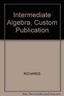 Intermediate Algebra Custom Publication