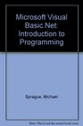 Microsoft Visual BasicNet Introduction to Programming