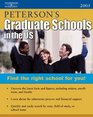 Peterson's Graduate Schools in the U.S. 2005 (Peterson's Graduate Schools in the Us)