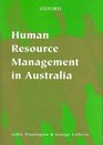 Human Resource Management in Australia An Introduction