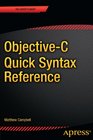 ObjectiveC Quick Syntax Reference