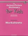 The Oxford Picture Dictionary for Kids Worksheets reproducibles