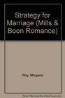 Strategy for Marriage (Romance)