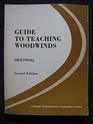 Guide to teaching woodwinds